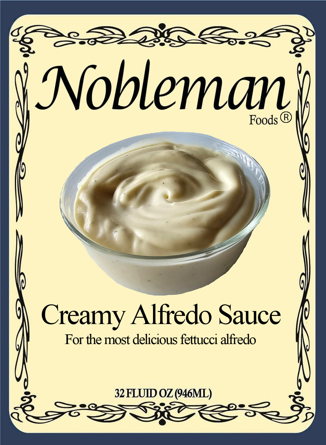 Nobleman Foods Homemade Fettuccini Alfred Sauce