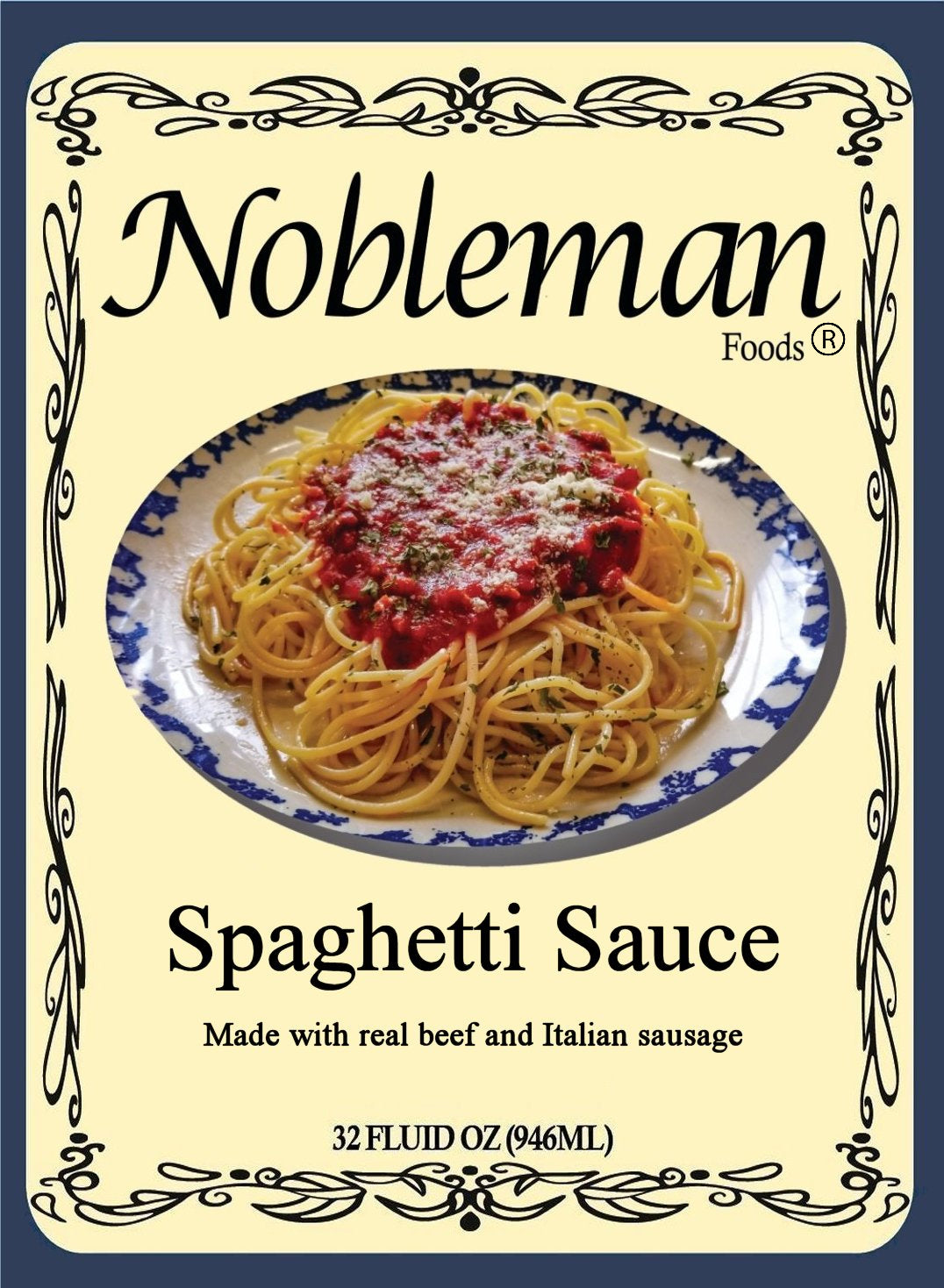 Nobleman Foods Homemade Spaghetti sauce