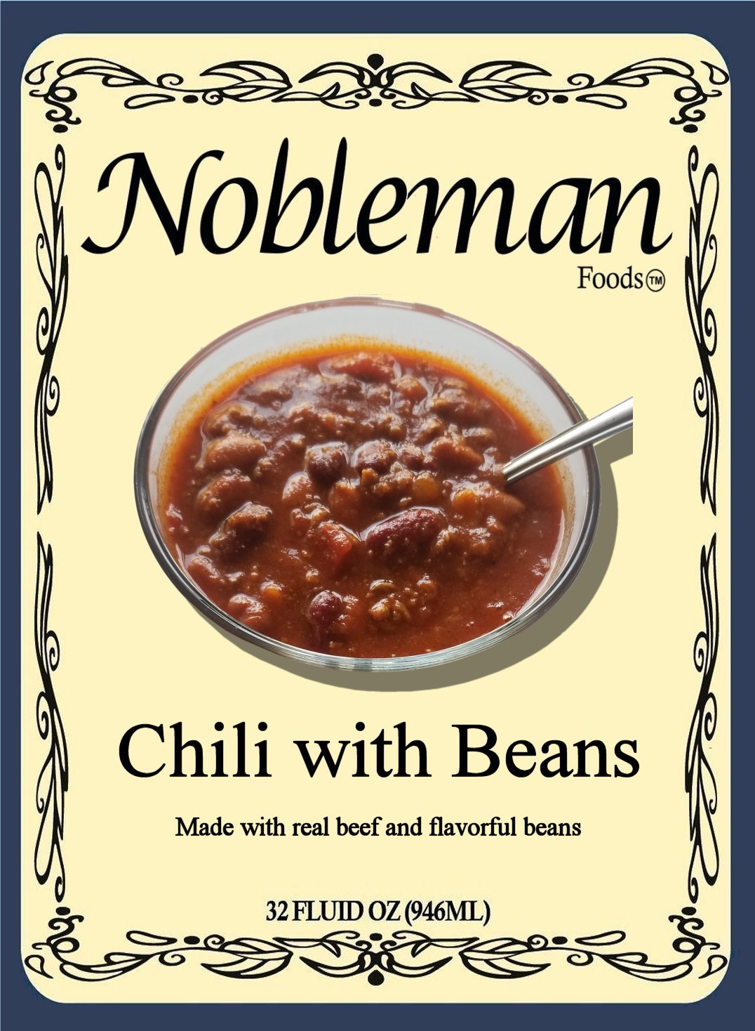 Nobleman Foods Homemade Chili with Beans