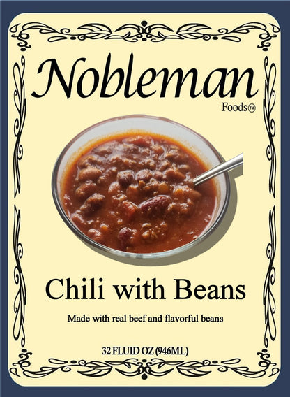 Nobleman Foods Homemade Chili with Beans